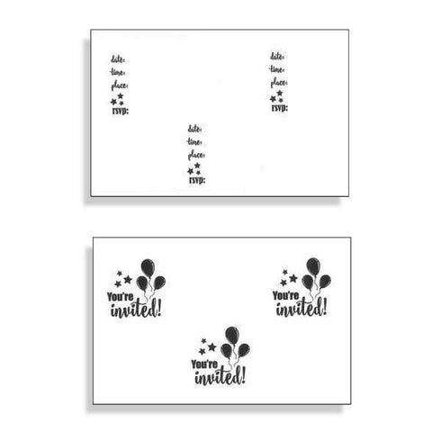 AussieSuperStore Art & Craft Essentials Gina K Designs Foil Mates Invitations (in 3 styles) Gina K Designs Foil Mates Invitations | Craft Foil Invitation Papers