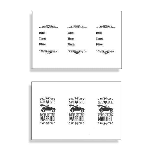 AussieSuperStore Art & Craft Essentials Gina K Designs Foil Mates Invitations (in 3 styles) Gina K Designs Foil Mates Invitations | Craft Foil Invitation Papers