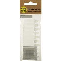 AussieSuperStore Art & Craft Essentials Glass Bottles with Plastic Lid Glass Bottles with Plastic Lid | Mini Glass Bottle 9331468051497 VJY143