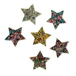 AussieSuperStore Art & Craft Essentials Glitter Felt Stars Shapes Glitter Felt Stars Shapes | Craft Party Scrapbooking Embellishment Decoration 9331468054535 VJY187