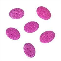 AussieSuperStore Art & Craft Essentials Glitter Flat Back Oval Rhinestones Glitter Flat Back Oval Rhinestones | Craft Embellishments 9323823166557 RHI012