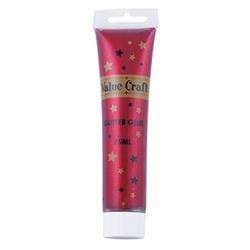 AussieSuperStore Art & Craft Essentials Glitter Glue Red Glitter Glue Red | Kids Craft Glitter Glue 9331468048176 VCGG04
