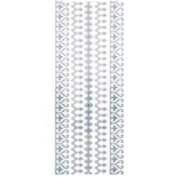 AussieSuperStore Art & Craft Essentials Glitter Stickers Morrocan Border Glitter Stickers Morrocan Border | Scrapbooking Stickers | Embellishment 9323823176594 JBGST18