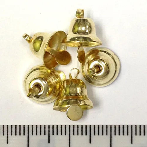 AussieSuperStore Art & Craft Essentials Gold Craft True Bells 10mm (in 2 colours) Craft True Bells 10mm (in 2 colours) | Jingle Bells for Crafting | Craft Bells TB910GO