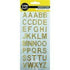 AussieSuperStore Art & Craft Essentials Gold Rhinestones Glitter Alphabet (in 3 colours) Rhinestones Stickers Glitter Alphabet | Craft Embellishment Decoration 9331468049784 VCR204
