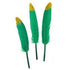 AussieSuperStore Art & Craft Essentials Green Goose Feathers with Glitter Tip (in 4 colors) Goose Feathers with Glitter Tip (in 4 colors) | Artificial Craft Feathers 9331468057581 VCF46