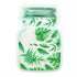AussieSuperStore Art & Craft Essentials Green Leaf Mason Jar Mason Jar Shaped Zip Lock Bags 9x15cm (in 2 designs) Mason Jar Shaped Zip Lock Bags 9x15cm | Mason Jar Zipper Bags Food Storage Snack Sandwich 9331468058380 VCZL03