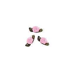 AussieSuperStore Art & Craft Essentials Grub Rose with Leaves (in 6 colors) Grub Rose with Leaves | Artificial Flower Party Decoration