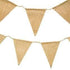 AussieSuperStore Art & Craft Essentials Hessian Bunting Hessian Bunting | Jute Bunting | Party Bunting 9323823177126 FAV137