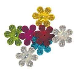 AussieSuperStore Art & Craft Essentials Holographic Flower Glitter Holographic Flower Glitter | Craft Glitter Shape 9331468023531 VCHSFLG