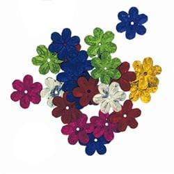AussieSuperStore Art & Craft Essentials Holographic Flower Glitter Holographic Flower Glitter | Craft Glitter Shape 9331468023548 VCHSFSM