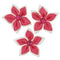AussieSuperStore Art & Craft Essentials Hot Pink Satin Flower with Rhinestone (in 2 colours) Satin Flower with Rhinestone | Artificial Craft Flower Party Decoration 9331468032779 VCSF001