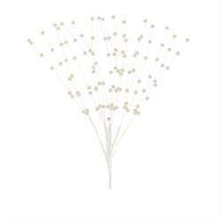 AussieSuperStore Art & Craft Essentials Ivory Pearl Spray with 18 Head (in 5 colors) Pearl Spray with 18 Head  | Floral Craft Supplies | Floral Embellishments 9323823150648 FL23IV