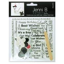 AussieSuperStore Art & Craft Essentials Jenni B Card Making Kit Cheers Jenni B Card Making Kit Cheers | Diy Set for Kids | DIY Card Making 9323823154622 JBDIYCD07