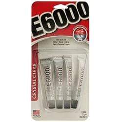 AussieSuperStore Art & Craft Essentials JF Adhesive Mini Craft Glue Clear E6000 7.2g JF Adhesive Mini Craft Glue Clear E6000 7.2g | Craft Adhesive | Jewellery Making Glue 76818014072 GLU1803