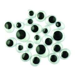 AussieSuperStore Art & Craft Essentials Joggle Eyes Oval Joggle Eyes Oval | Googly or Wiggle Eye 9331468003038 VCE04