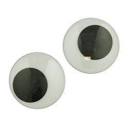 AussieSuperStore Art & Craft Essentials Joggle Eyes Round 40mm Joggle Eyes Round 40mm | Googly or Wiggle Eye | Eye Stickers for Crafts 9331468055822 VJY713