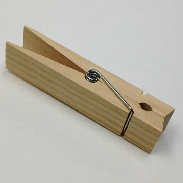 AussieSuperStore Art & Craft Essentials Jumbo Wooden Pegs Jumbo Wooden Pegs | Craft Large Pegs | Craft Wooden Items | Large Wooden Pegs PE060