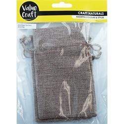 AussieSuperStore Art & Craft Essentials Jute Bags 10x15cm Jute Bags 10x15cm | Jute Gifts Bag 9331468050155 VJY271
