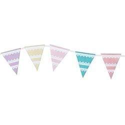 AussieSuperStore Art & Craft Essentials Lace Pastel Craft Bunting (in 7 styles) Craft Bunting (in 7 styles) | Paper Bunting | Party Bunting 9323823176662 JBS140