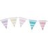 AussieSuperStore Art & Craft Essentials Lace Pastel Craft Bunting (in 7 styles) Craft Bunting (in 7 styles) | Paper Bunting | Party Bunting 9323823176662 JBS140