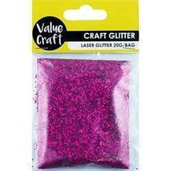 AussieSuperStore Art & Craft Essentials Laser Glitter Hot Pink Laser Glitter Hot Pink | Kids Craft Glitter 9331468049173 VCGXHP