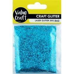 AussieSuperStore Art & Craft Essentials Laser Glitter Turquoise Laser Glitter Turquoise | Kids Craft Glitter 9331468049241 VCGXTQ