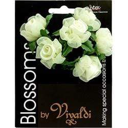 AussieSuperStore Art & Craft Essentials Lemon Rose with Petals (in 2 colors) Rose with Petals | Artificial Craft Flower Party Decoration 9323823174507 FL04LEM