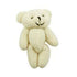 AussieSuperStore Art & Craft Essentials Little Teddy Bear White Little Teddy Bear White | Stuffed Animals | Tiny Plush Toys & Teddy Bears 9331468058151 VJY832