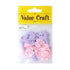 AussieSuperStore Art & Craft Essentials Mini Bows with Beads Pink & Lavender Mini Bows with Beads Pink & Lavender | Scrapbooking Embellishments 9331468004615 VBW102
