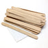 AussieSuperStore Art & Craft Essentials Natural Colour Wooden Craft Sticks 1000pcs (in 2 colours) Wooden Craft Sticks 1000pcs | Craft Wooden Popsicle Sticks | Wooden Shapes items CN0502