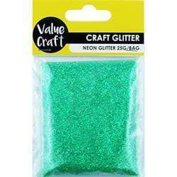 AussieSuperStore Art & Craft Essentials Neon Lime Glitter Neon Lime Glitter | Kids Craft Glitter 9331468049180 VCGNLM