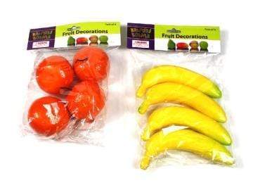 AussieSuperStore Art & Craft Essentials Orange Craft Fruits (in 6 varities) Craft Fruits | Plastic Artificial Fruits 9320760148998 CRAFT 148998