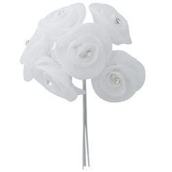 AussieSuperStore Art & Craft Essentials Organza Diamante Flowers (in 3 varieties) Organza Diamante Flowers (in 3 varieties) | Floral Craft Supplies