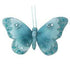 AussieSuperStore Art & Craft Essentials Pale Blue Butterfly Feather Glitter with Clip 13.5cm (in 4 colours) Butterfly Feather Glitter with Clip 13.5cm | Craft Embellishment 9323823178215 CRIT082