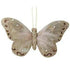 AussieSuperStore Art & Craft Essentials Pale Gold Butterfly Feather Glitter with Clip 13.5cm (in 4 colours) Butterfly Feather Glitter with Clip 13.5cm | Craft Embellishment 9323823178185 CRIT079