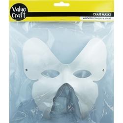 AussieSuperStore Art & Craft Essentials Paper Mask Butterfly Paper Mask Butterfly | DIY Mask 9331468050148 VJY282