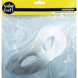 AussieSuperStore Art & Craft Essentials Paper Mask Masquerade Paper Mask Masquerade | DIY Mask 9331468050131 VJY281