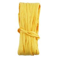 AussieSuperStore Art & Craft Essentials Paper Raffia 4cm Yellow Paper Raffia 4cm Yellow | Raffia Ribbon 9331468046509 VCRAF04