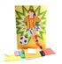 AussieSuperStore Art & Craft Essentials Picture Basketball & Soccer Kit Picture Basketball & Soccer Kit | Kid's Craft Foam Shapes EV9MKBS