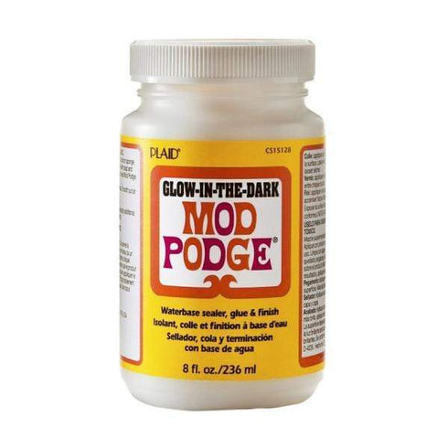 AussieSuperStore Art & Craft Essentials Plaid Mod Podge that Glow in the Dark Plaid Mod Podge that Glow in the Dark | Craft Mod Podge Glow Part Number 915128 CS15128