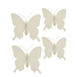 AussieSuperStore Art & Craft Essentials Plastic Butterfly DIY White Plastic Butterfly DIY White | Craft Animal Embellishments 9323823204426 CRIT1904