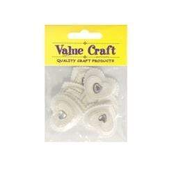 AussieSuperStore Art & Craft Essentials Puffy Shapes - 3D Heart Puffy Shapes - 3D Heart | Scrapbooking Embellishment 9331468025719 VPF15