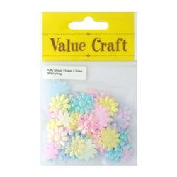 AussieSuperStore Art & Craft Essentials Puffy Shapes - Flowers Puffy Shapes - Flowers | Scrapbooking Embellishment 9331468003762 VPF01