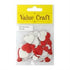 AussieSuperStore Art & Craft Essentials Puffy Shapes - Hearts Puffy Shapes - Hearts | Scrapbooking Embellishment 9331468003847 VPF09