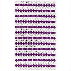 AussieSuperStore Art & Craft Essentials Purple Rhinestones (in 7 colours) Rhinestones Stickers (in 7 colours) | Craft Party Embellishment 9331468039143 VCRST004