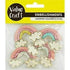 AussieSuperStore Art & Craft Essentials Rainbows Shape Embellishments Rainbows Shape Embellishments | Craft Party Scrapbooking Embellishment Decoration 9331468055563 VJY687