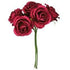 AussieSuperStore Art & Craft Essentials Red Foam Rose with 5 Head (in 8 colors) Foam Rose with 5 Head | Artificial Craft Flower Party Decoration 9323823162306 RBF09RD