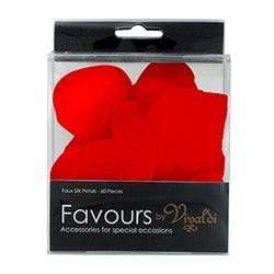 AussieSuperStore Art & Craft Essentials Red Polyester Petals (in 2 colors) Polyester Petals (in 2 colors) | Floral Craft Supplies 9323823115814 FAV027