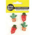 AussieSuperStore Art & Craft Essentials Resin Cactus-Chilli Embellishments Resin Cactus-Chilli Embellishments | Craft Embellishment | Scrapbooking Embellishment 9331468058281 VCEMB07